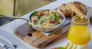 a smaller image of a delectable meal at the Clubhouse - one of Paphos' finest dining restaurants